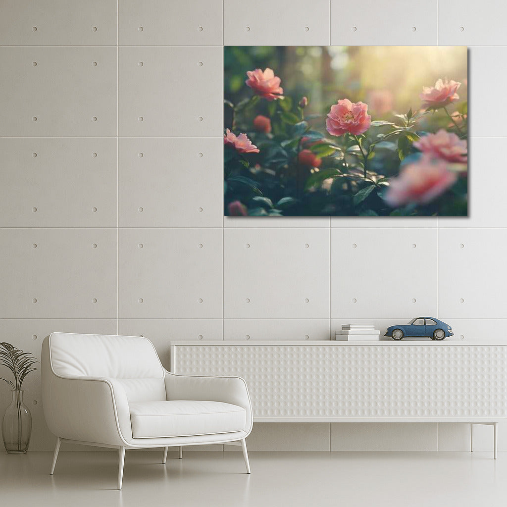 Peonies at dawn: Flowers in the garden 2