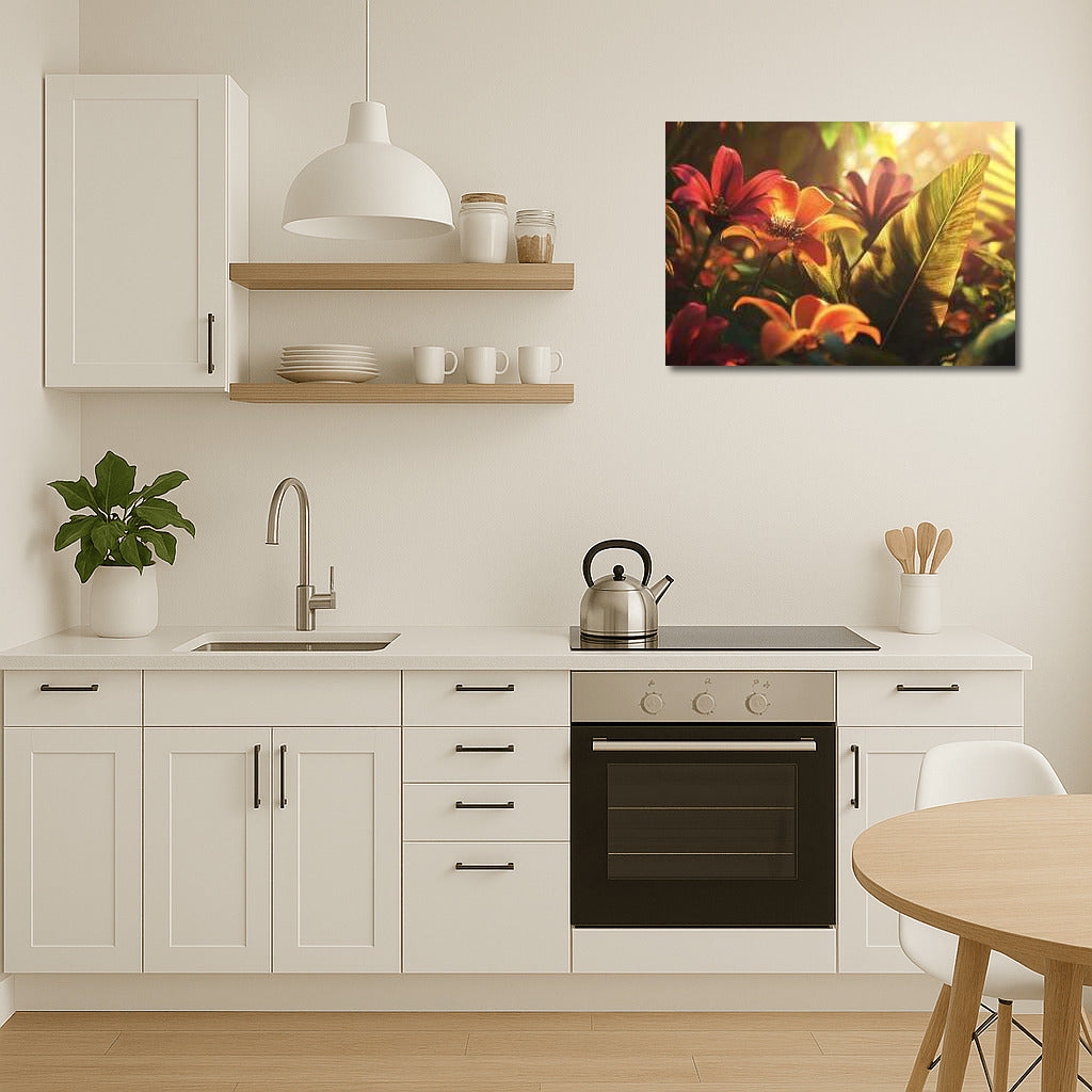 Floral Symphony: Vibrant Gerberas and Greenery