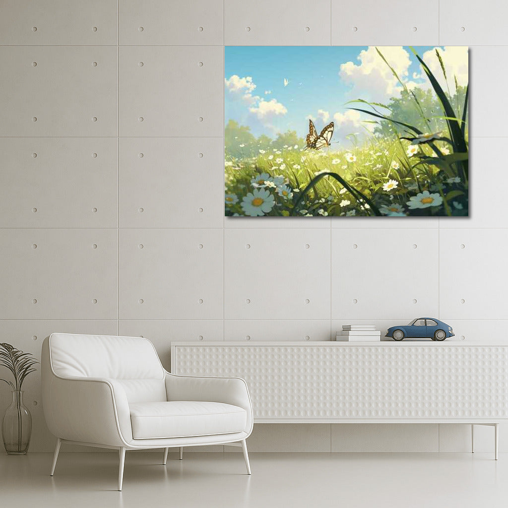 Delicate Daisies: Wildflowers 4 for Your Interior
