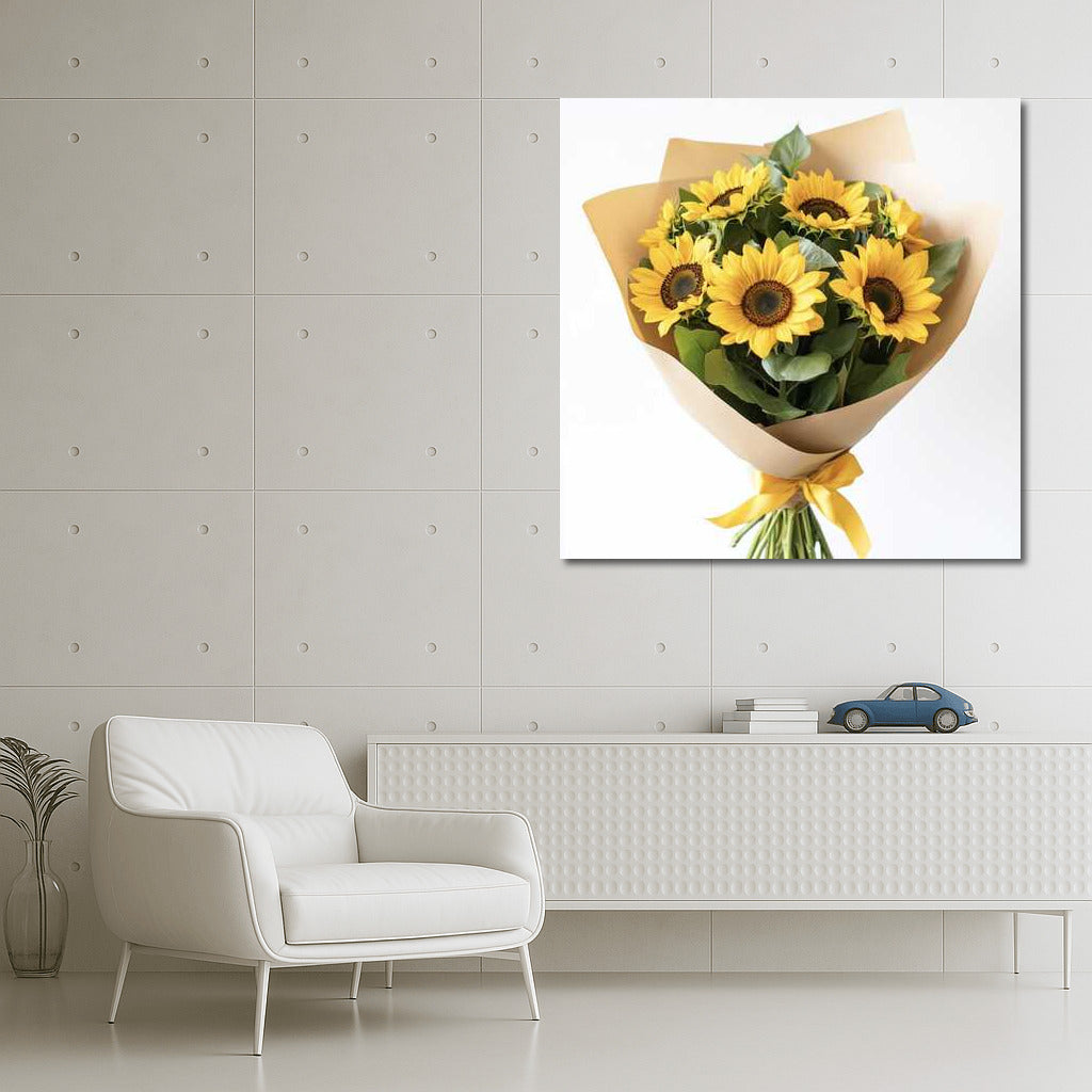 Sunny Mood: Bright Yellow Sunflowers