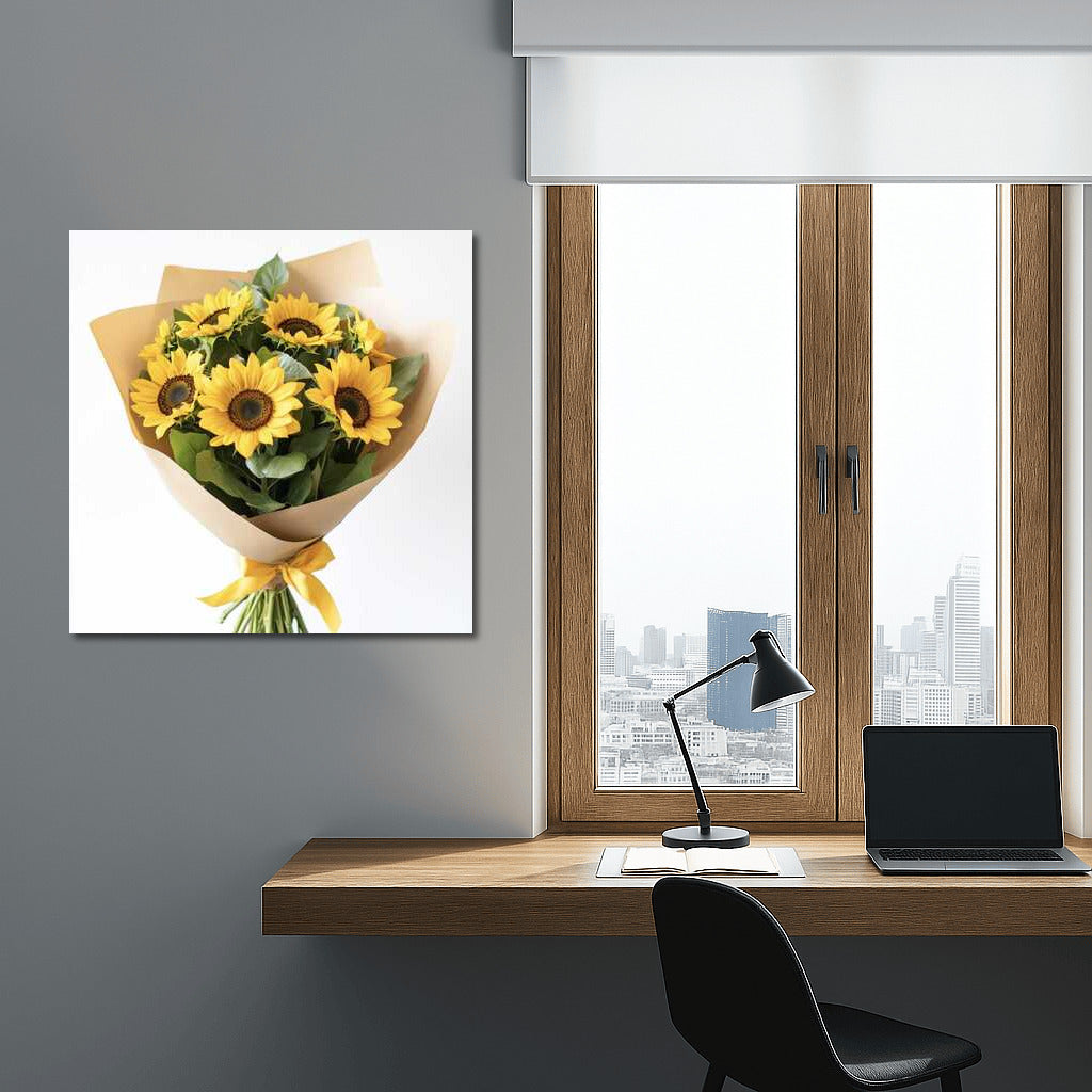 Sunny Mood: Bright Yellow Sunflowers