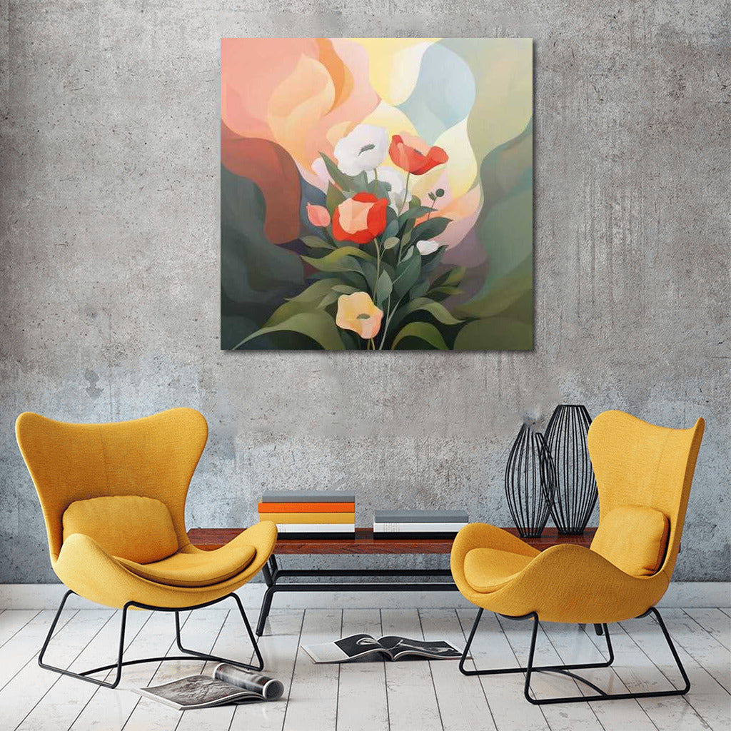 Watercolor Bouquet: The Magic of Flowers