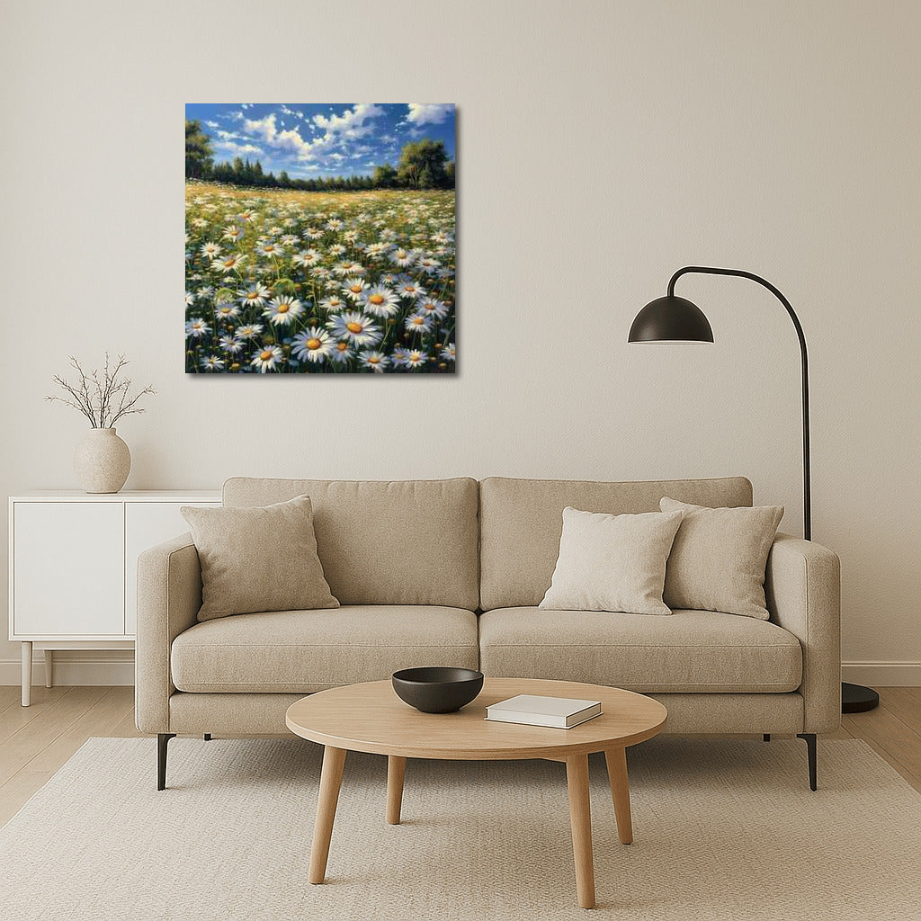 Chamomile Field: Sunny Mood and Endless Spaces
