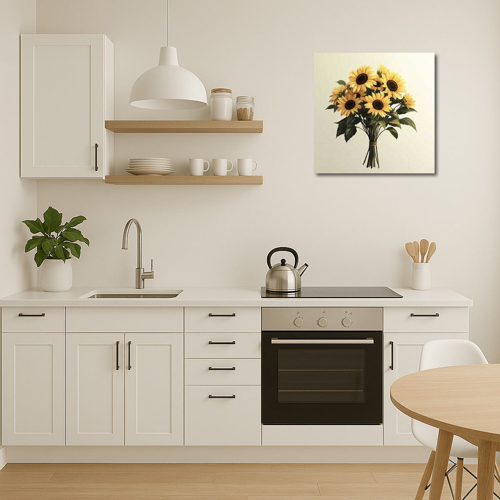 Bright Helianthus Sunflowers: Floral Mood for the Interior