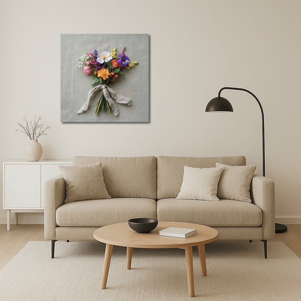 Floral Inspiration: Anemones and Cosmos in Tiny Bouquet 4