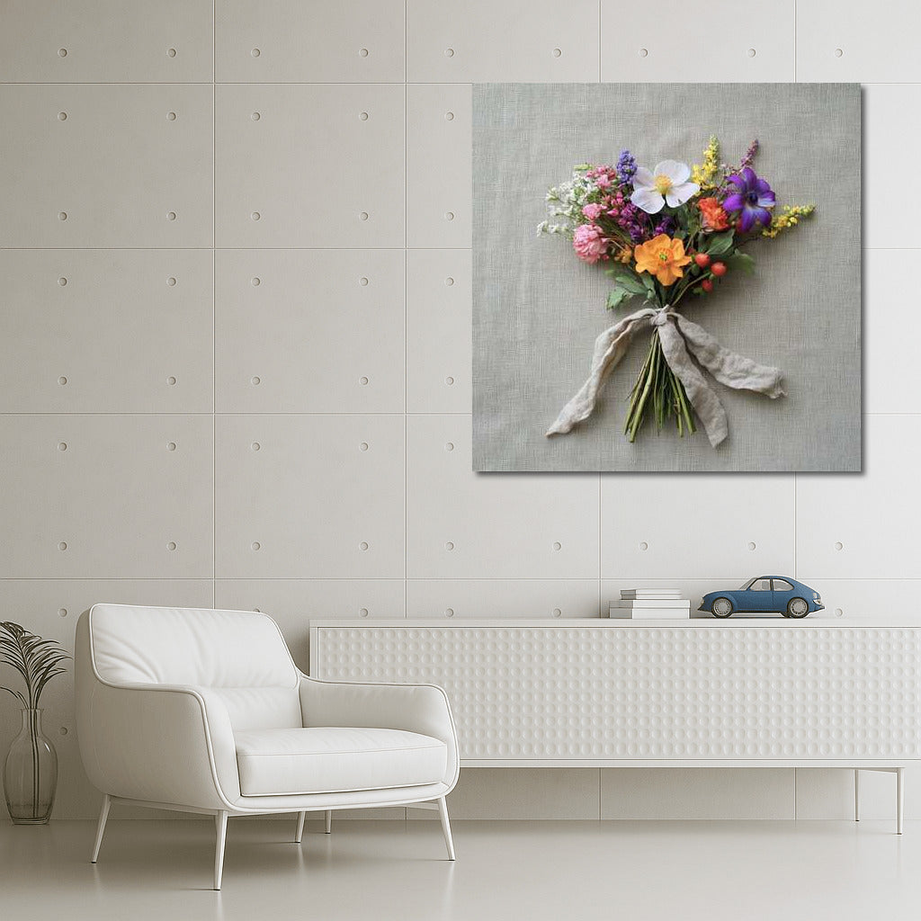 Floral Inspiration: Anemones and Cosmos in Tiny Bouquet 4