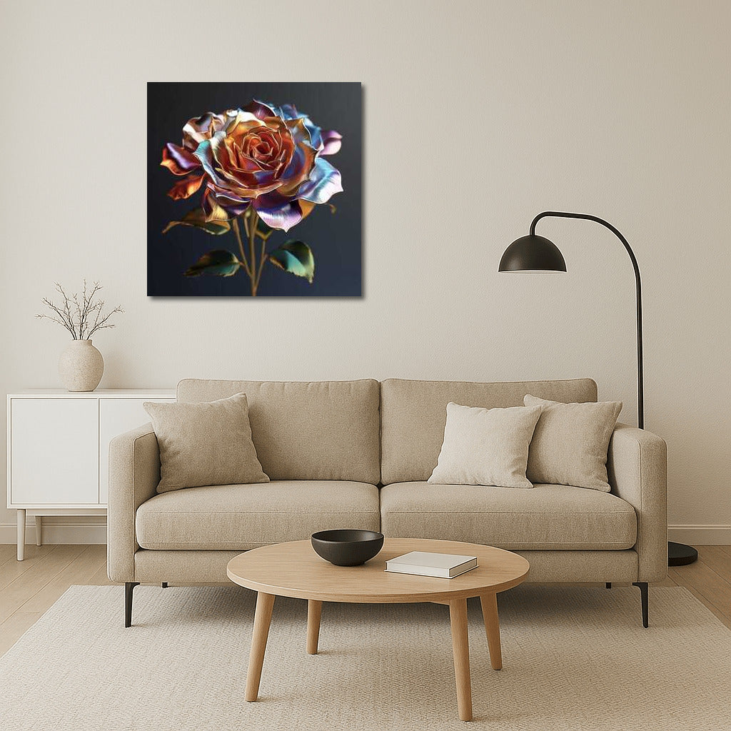 The Radiance of Grandiflora Rose Bouquet: Elegance in the Interior