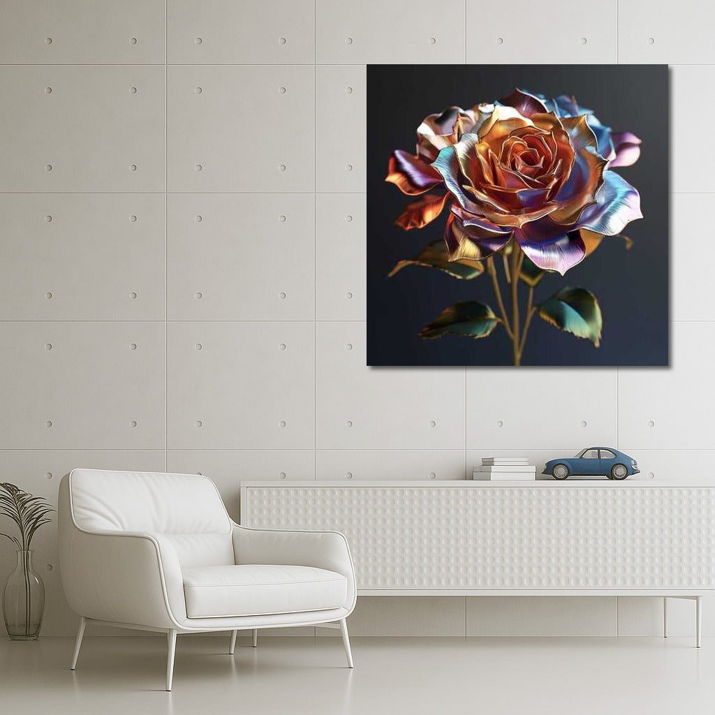 The Radiance of Grandiflora Rose Bouquet: Elegance in the Interior