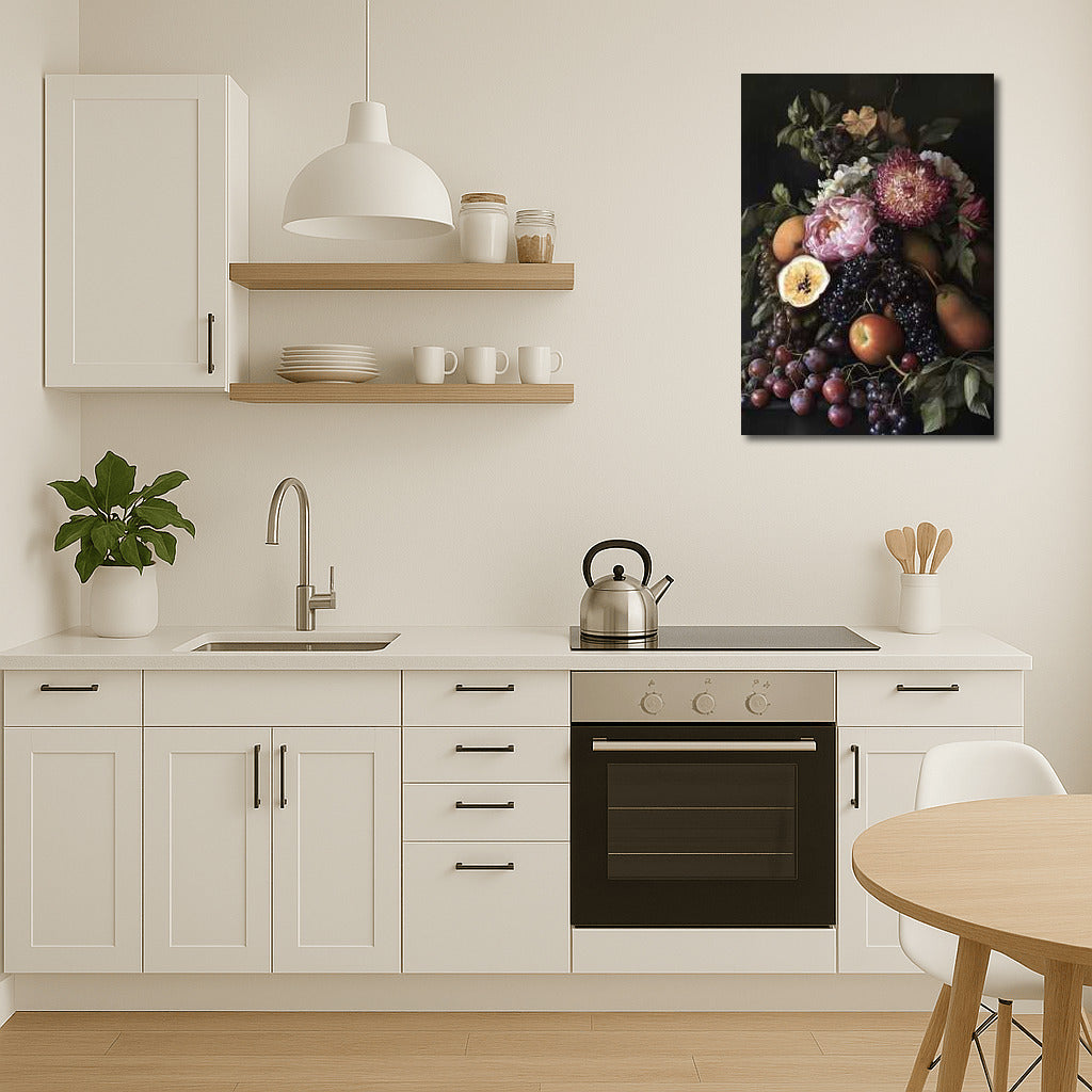 Peonies and Juicy Fruits: Floral Symphony