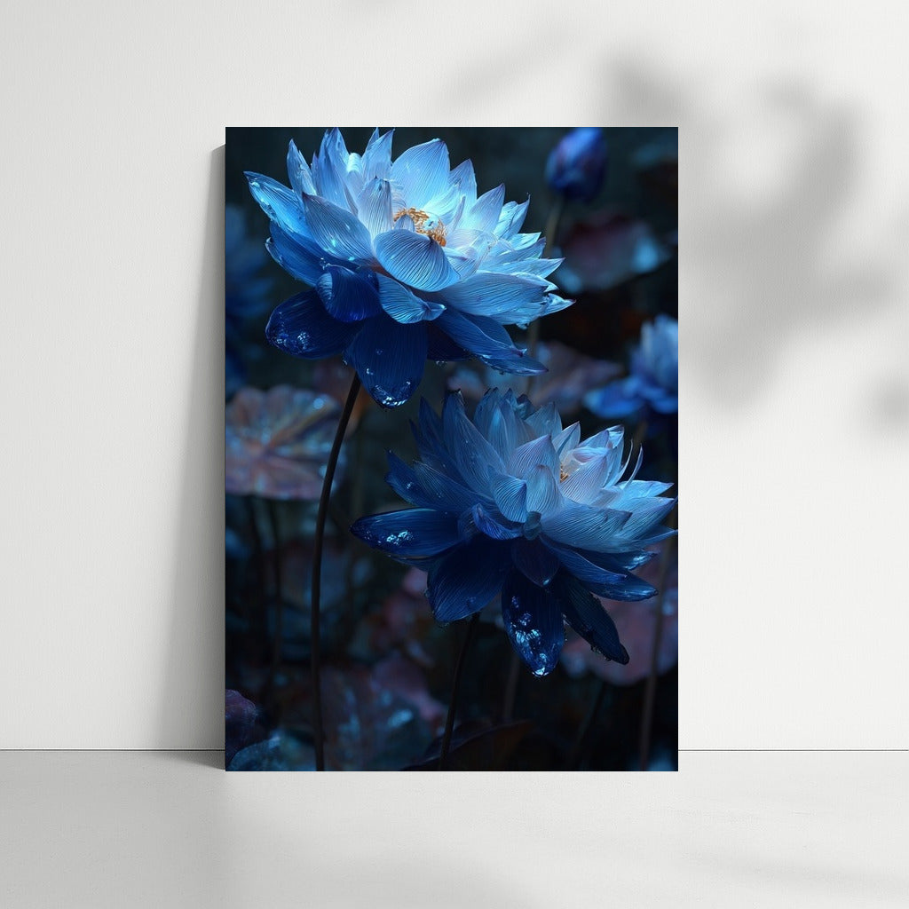 Blue Lotuses: The Magic of Tranquility and Beauty