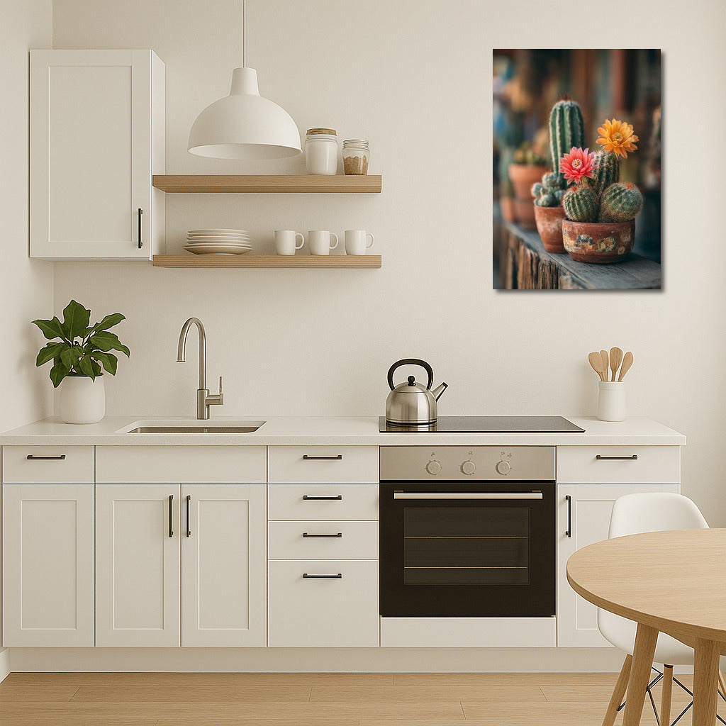 Opuntia Bloom: Exotic Cactus Flowers for Interiors