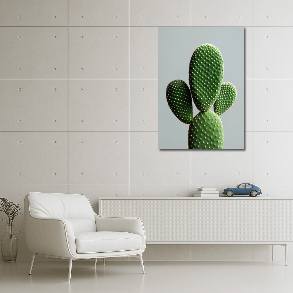 Floral Grace: Symphony of Nature and Cacti