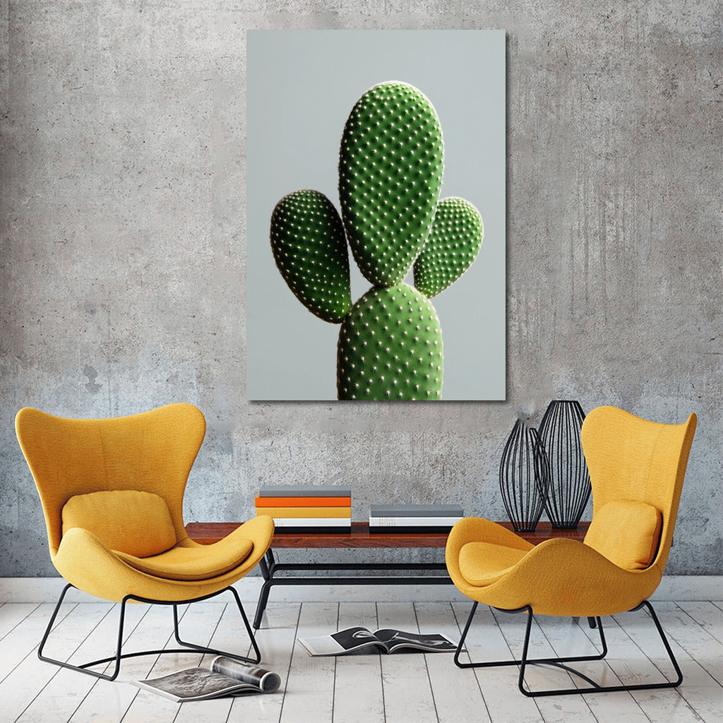 Floral Grace: Symphony of Nature and Cacti