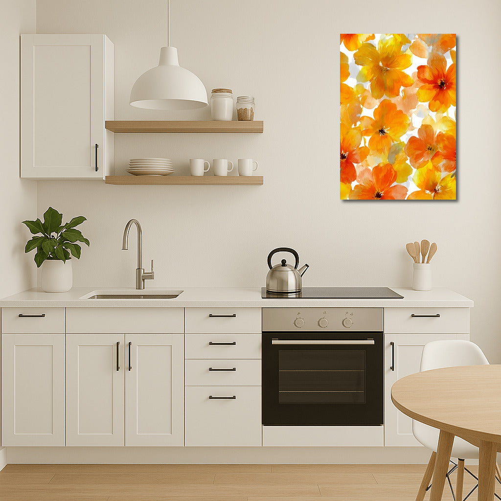 Sunny Poppies: Bright Floral Decor for Interior