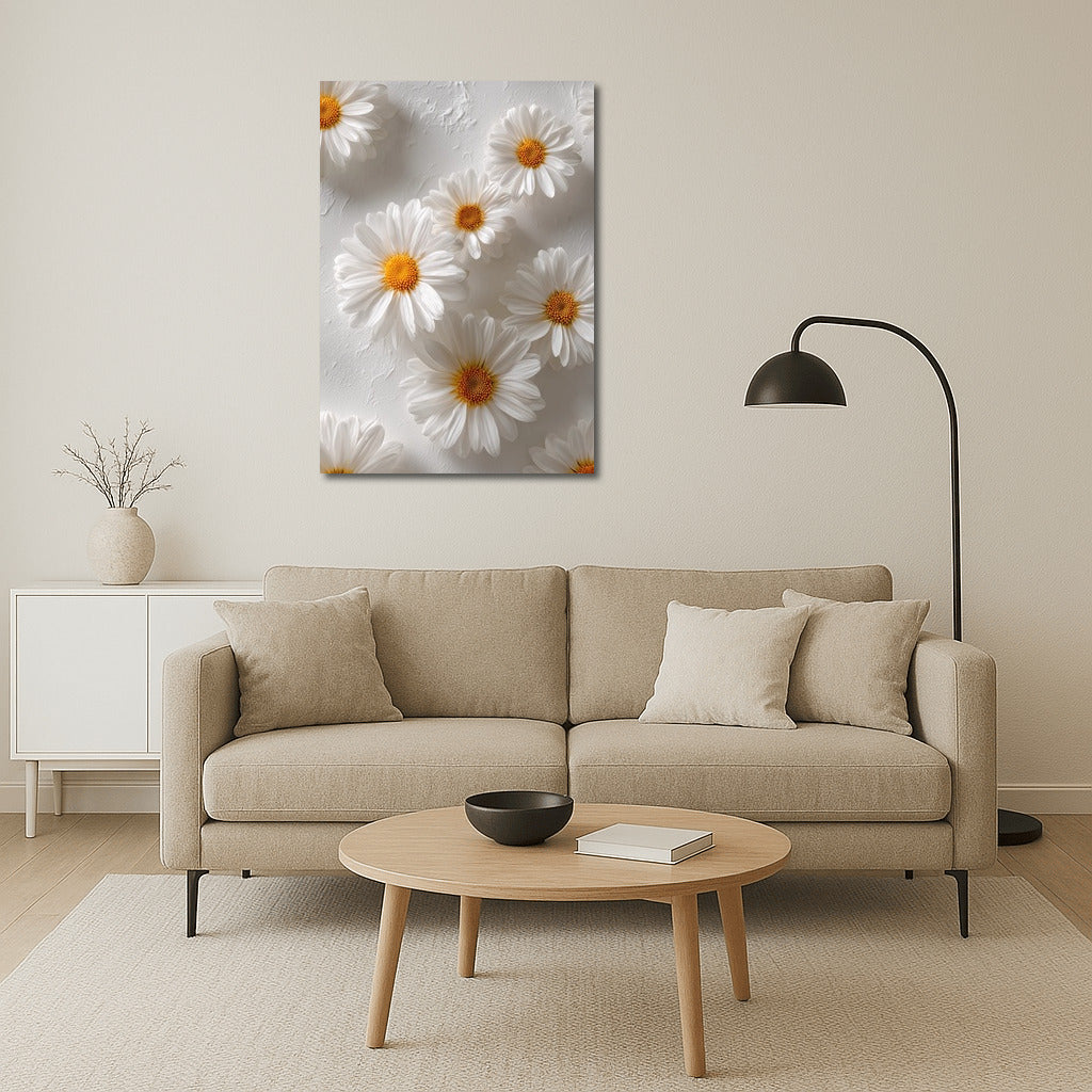 Snow-White Daisies: Freshness and Lightness in the Interior