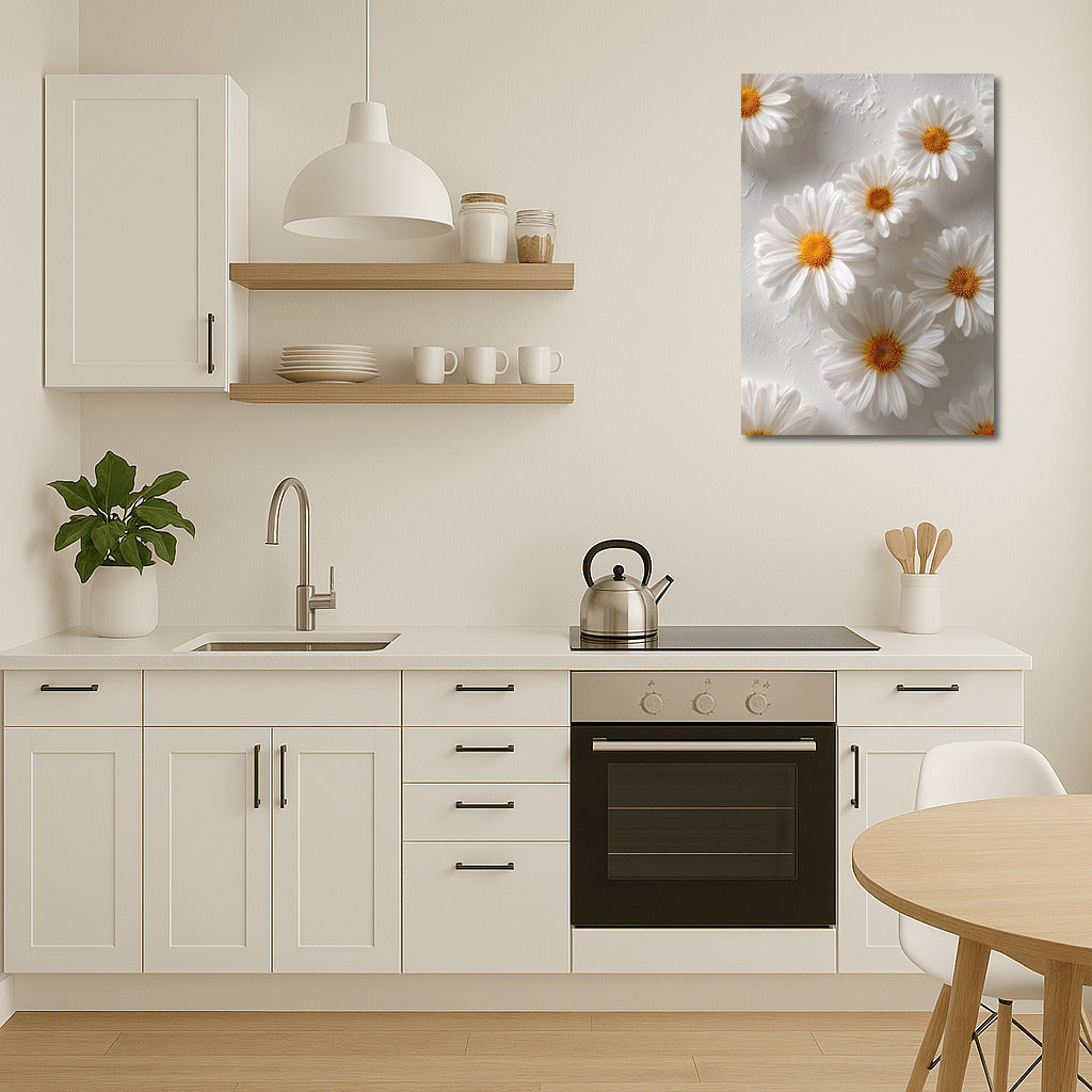 Snow-White Daisies: Freshness and Lightness in the Interior