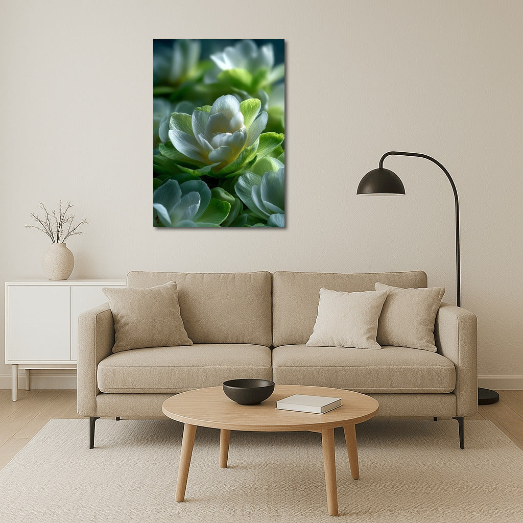 White Peonies: Floral Charm for Harmony and Freshness