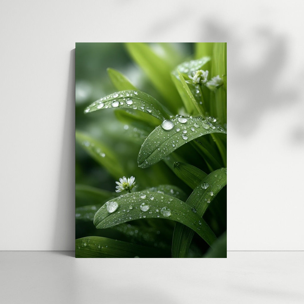 Lilies of the Valley and Dew: Floral Charm for the Interior