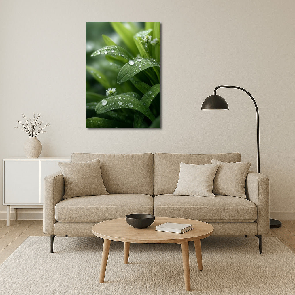 Lilies of the Valley and Dew: Floral Charm for the Interior