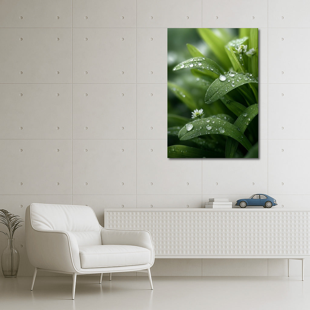 Lilies of the Valley and Dew: Floral Charm for the Interior