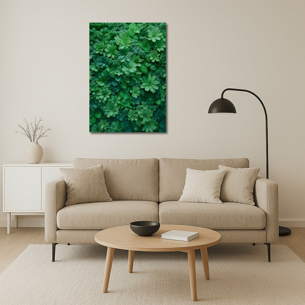 Green Daisies: Freshness and Harmony for the Interior