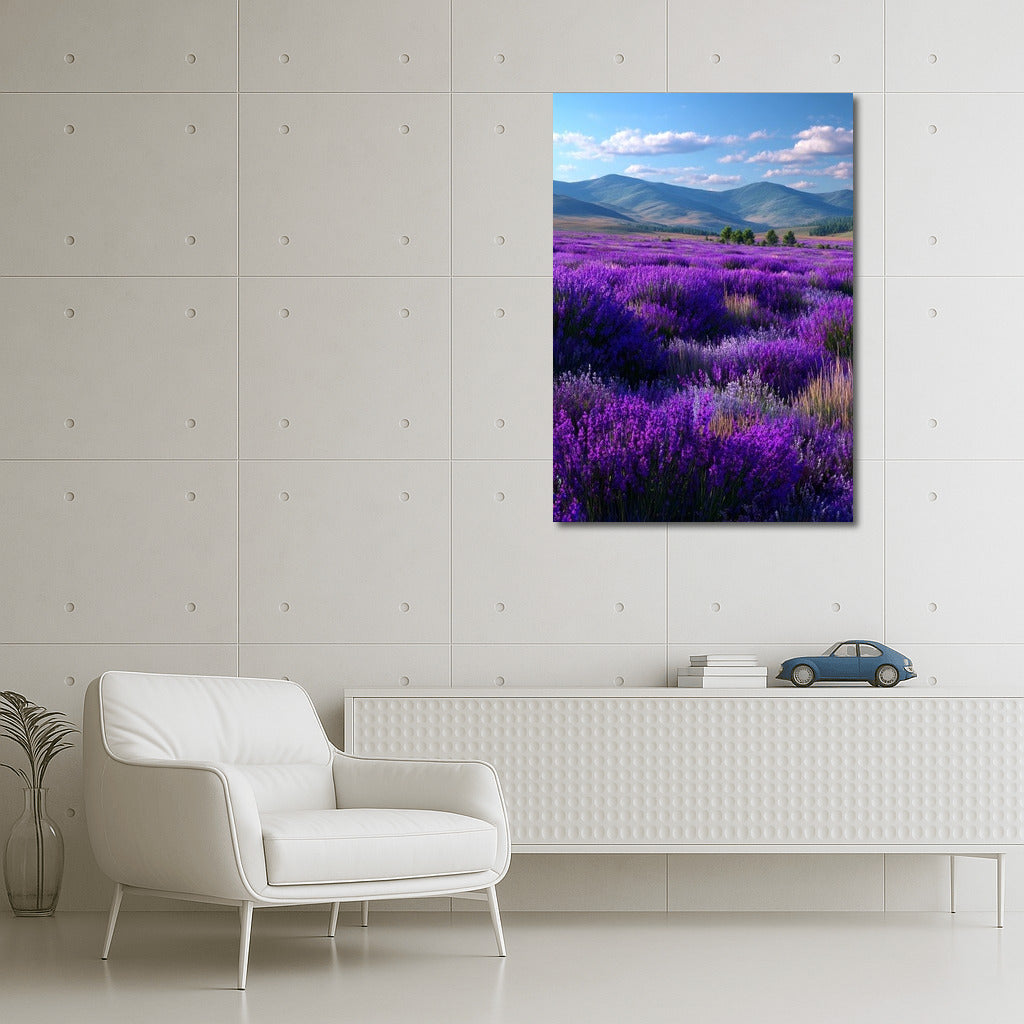 Lavender Flower Field: Inspiration and Freshness of Nature