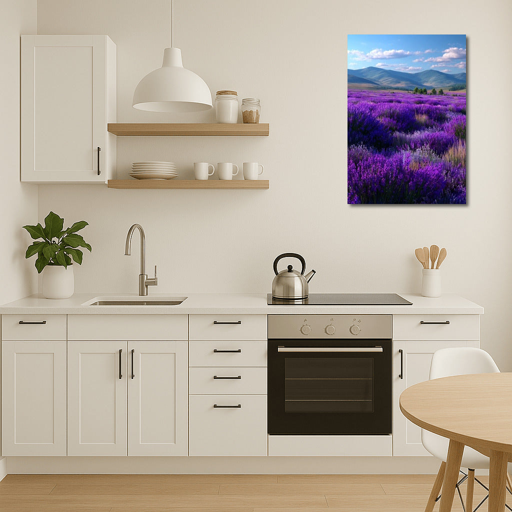 Lavender Flower Field: Inspiration and Freshness of Nature
