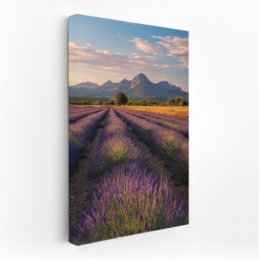 Lavender Fields: Floral Symphony for Interiors
