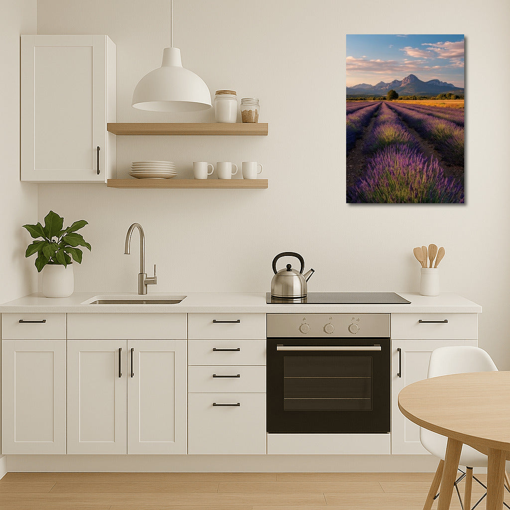 Lavender Fields: Floral Symphony for Interiors