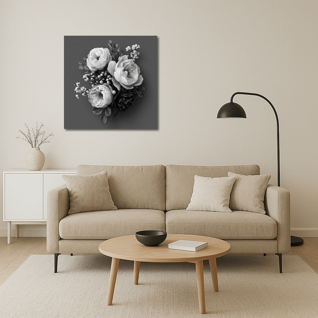 Elegant Peonies: Floral Symphony for the Interior
