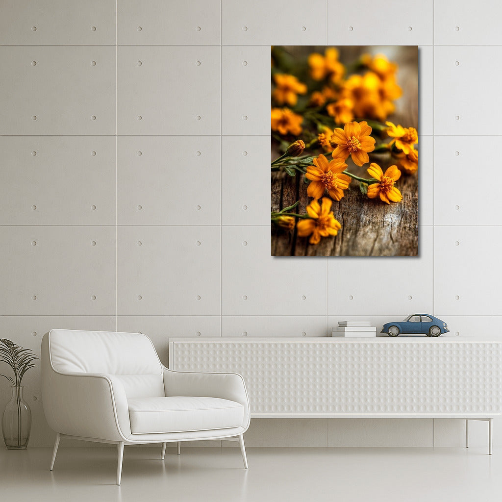 Golden Marigolds: Warmth and Comfort in Your Interior