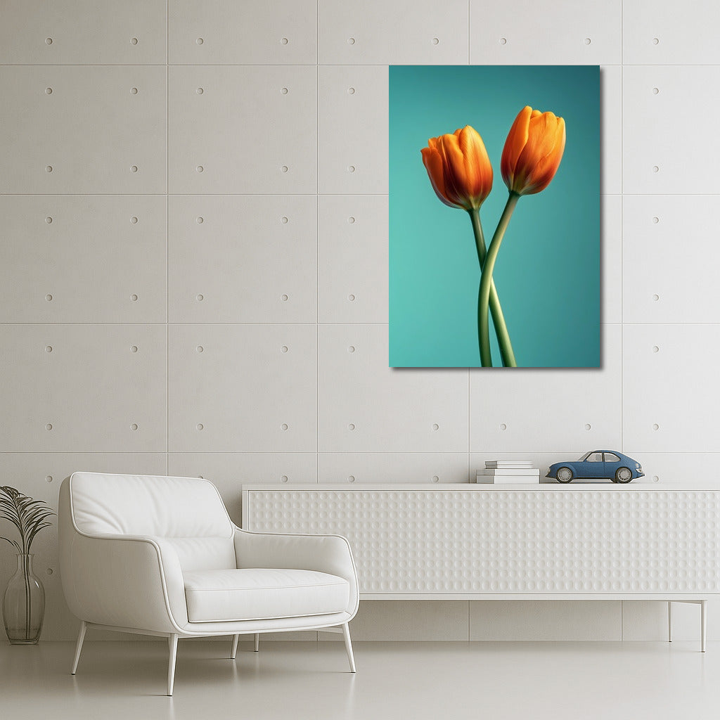 Bright Tulips: Floral Symphony for the Interior
