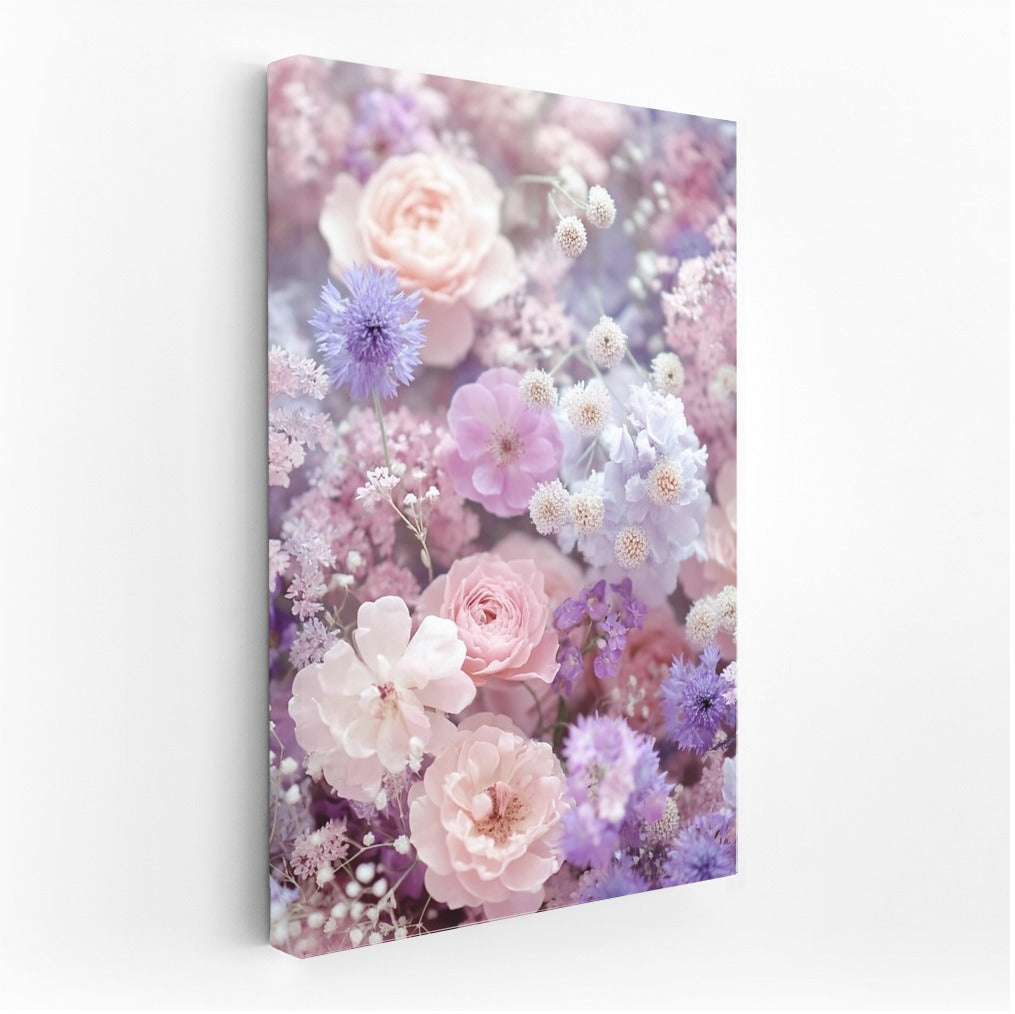 Symphony of Roses and Cornflowers: Floral Harmony for the Interior