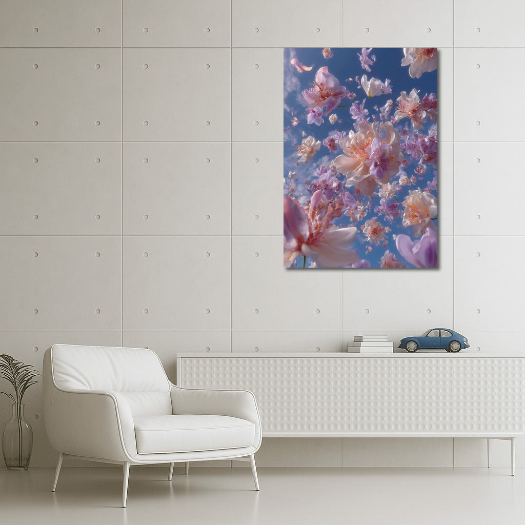Cherry Blossom: Flowers Floating in the Sky