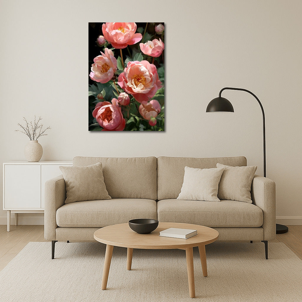 Floral Splendor: Sarah Bernhardt Peonies for Your Interior