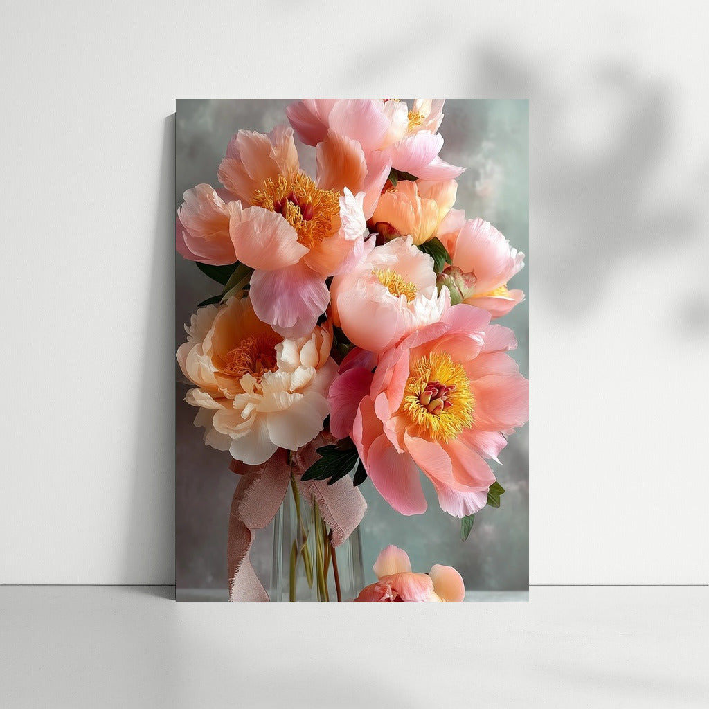 Floral Symphony: Delicate Peonies by Sarah Bernhardt for Your Interior