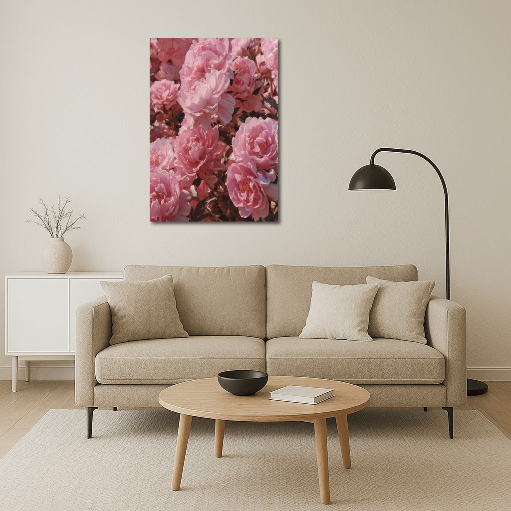 Peonies Sarah Bernhardt: Pink Floral Charm for the Interior