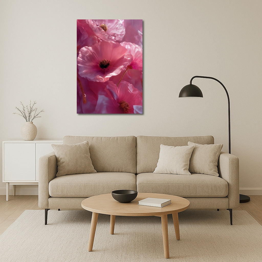 Airy Pink Poppies: Floral Symphony for Coziness and Inspiration