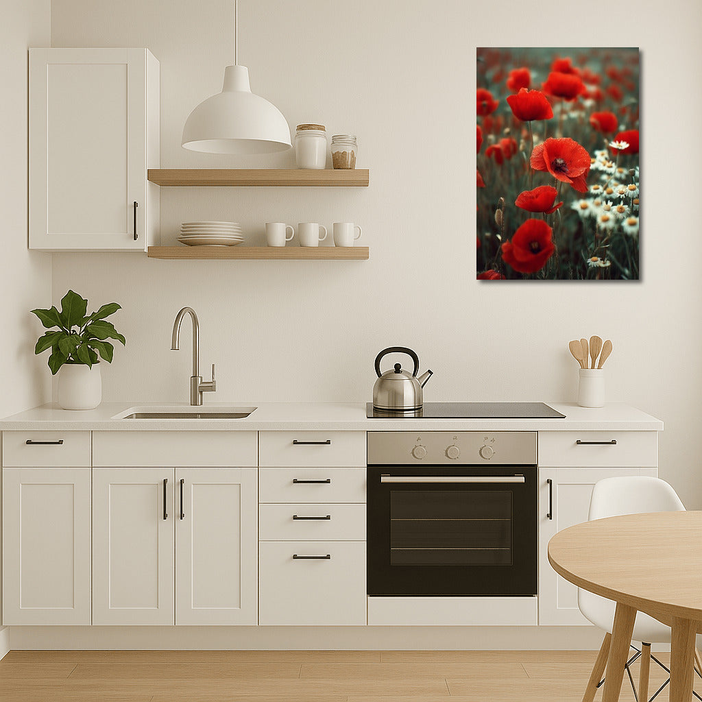 Floral Symphony: Wild Poppies and Daisies for a Fresh Interior