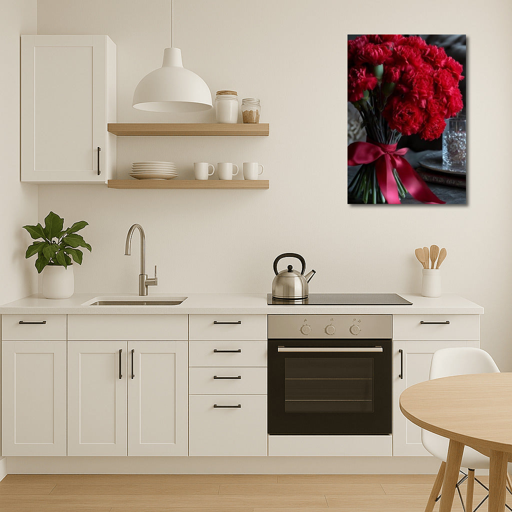 Floral Symphony: Bright Carnations for an Elegant Interior