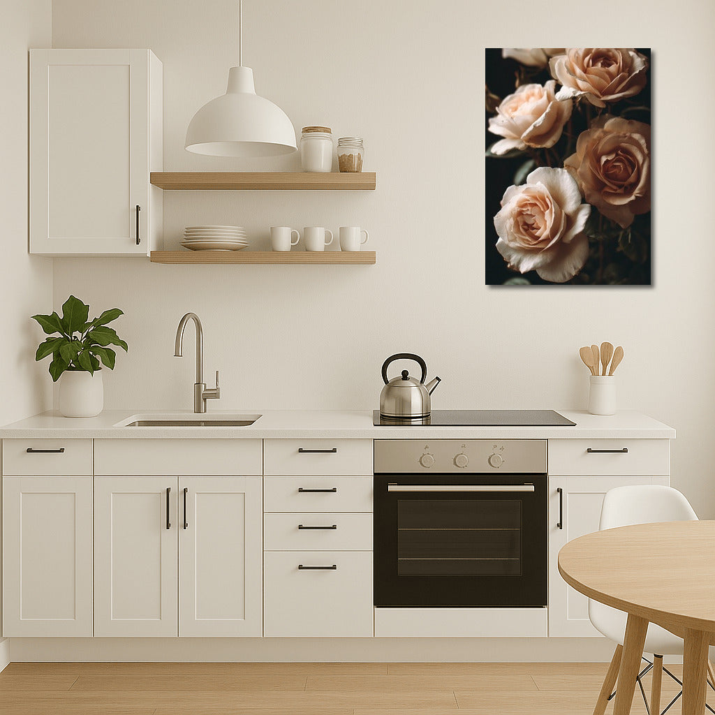 Delicate Roses: Romance of the Flower World