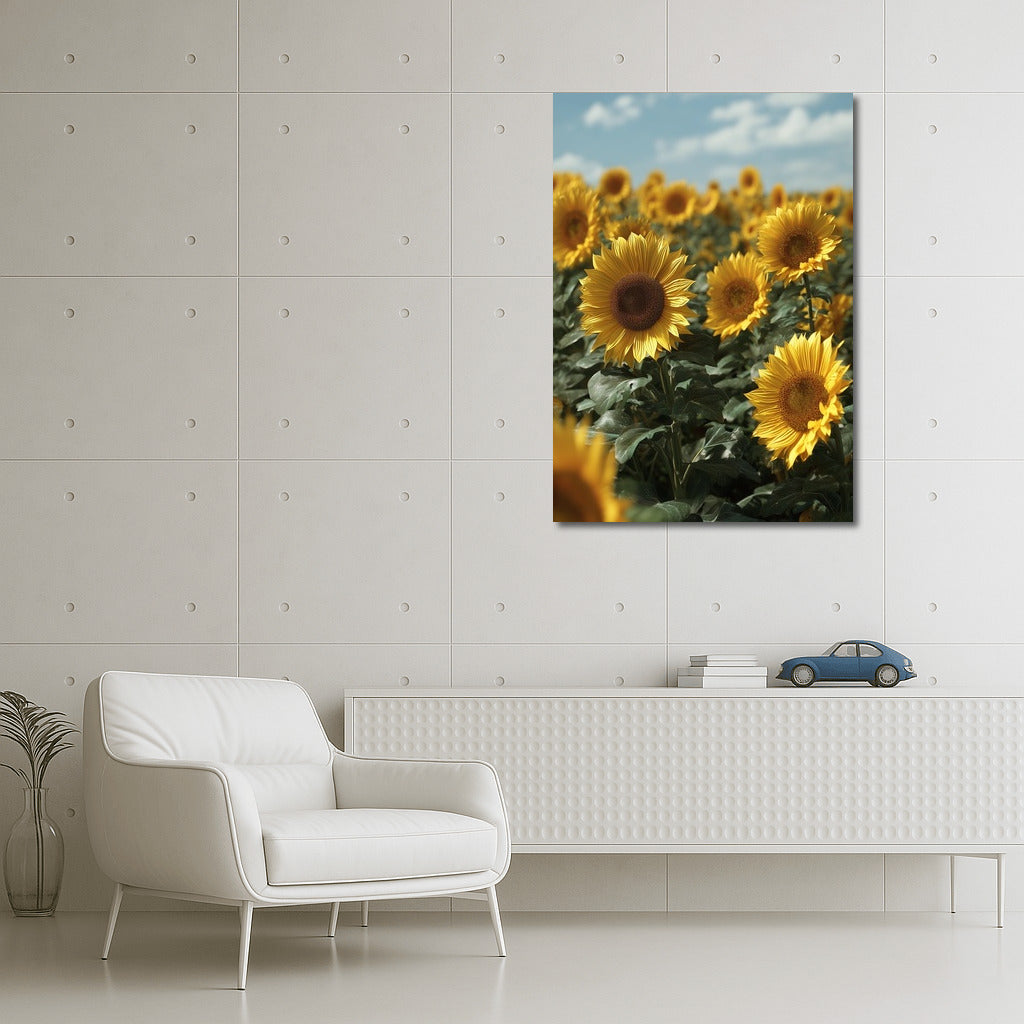 Sunny Sunflowers: A Bright Floral Accent for the Interior