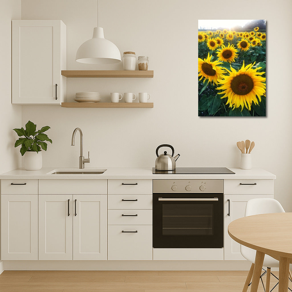 Sunny Sunflowers: Summer Field in Your Interior