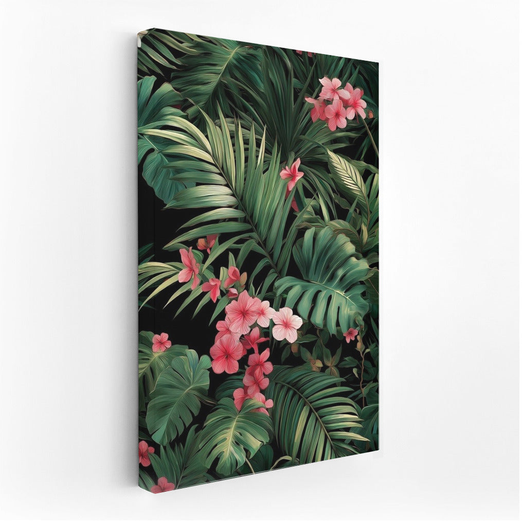 Hibiscus Flower Paradise: Tropical Symphony for Your Interior