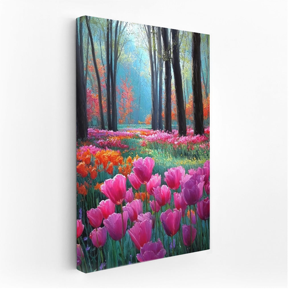 Spring Tulips: A Picturesque Dream Garden
