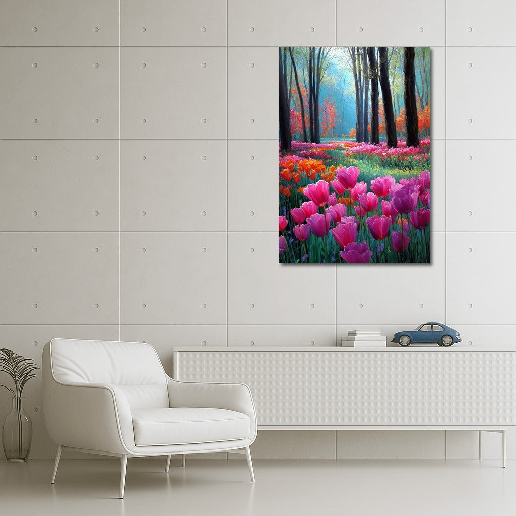 Spring Tulips: A Picturesque Dream Garden