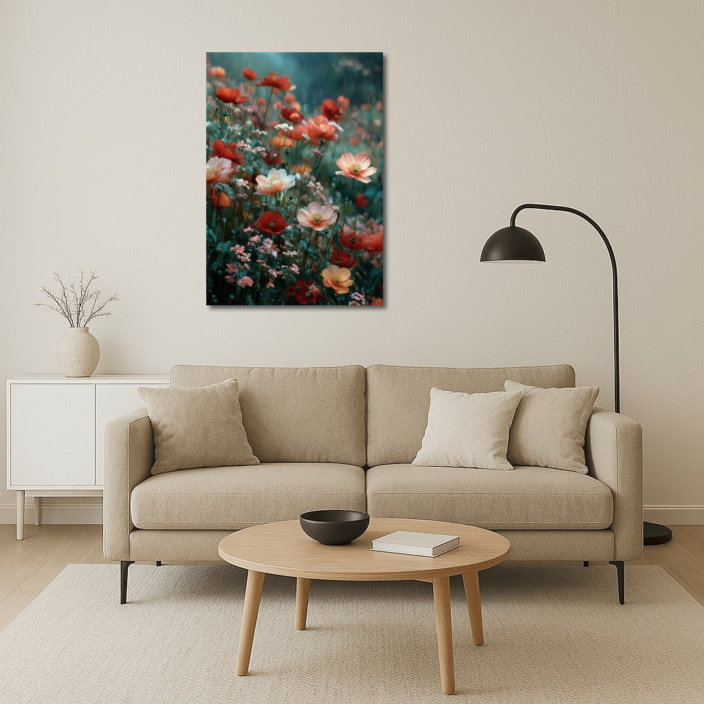 Dance of the Red Poppies: Picturesque Flowers for the Interior