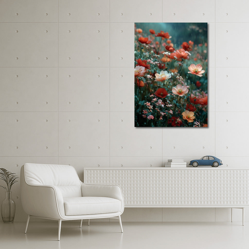 Dance of the Red Poppies: Picturesque Flowers for the Interior