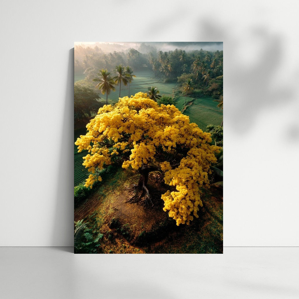 Sun Tree: Abundance of Yellow Flowers