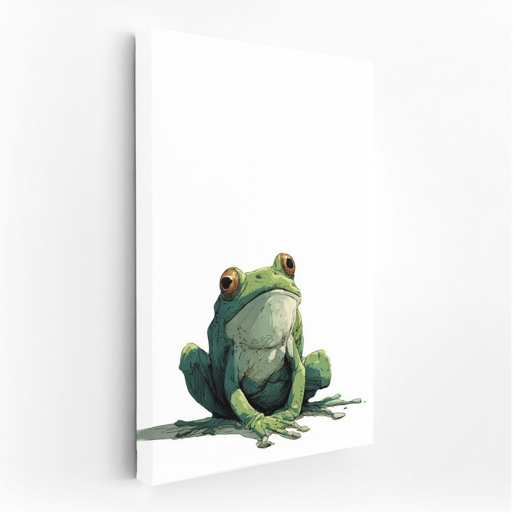The Charm of the Green Frog: Natural Harmony for Your Interior